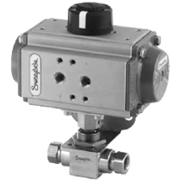 Swagelok MS Pneumatic Actuator, For 83 and H83 Series (ISO 5211-Compliant)